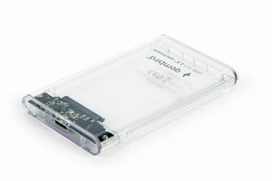 EE2-U3S9-6 caja para disco duro externo Caja de disco duro (HDD) Transparente 2.5"