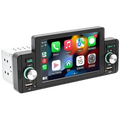 SWM 160C 5 pulgadas Bluetooth/Carplay/USB Negro 1 DIN