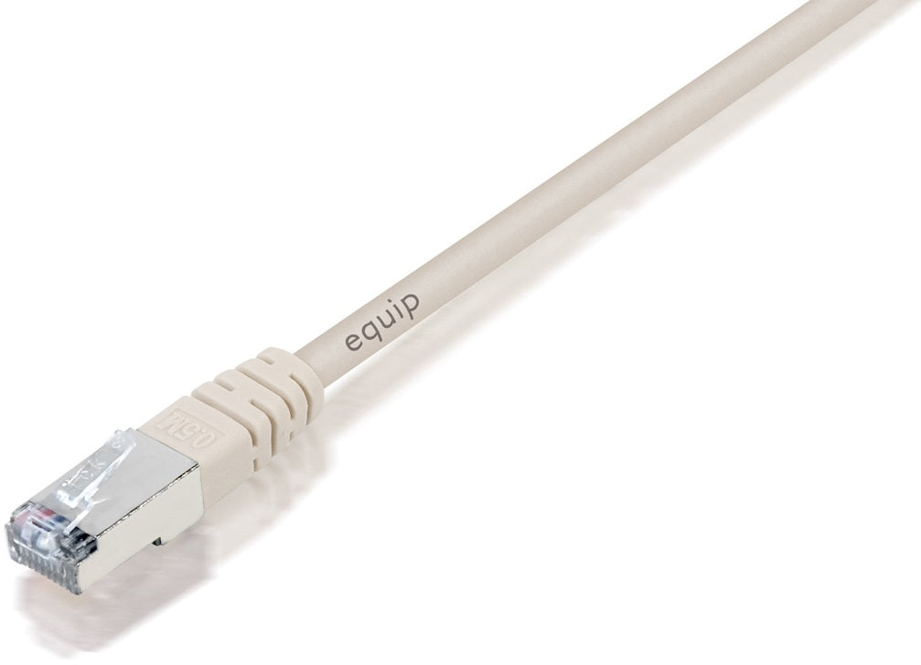 225410 cable de red Beige 1 m Cat5e F/UTP (FTP)
