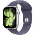 Apple Watch Series 11/ GPS/ 46mm/ Plata/ Correa Deportiva Niebla Lila (S/M)