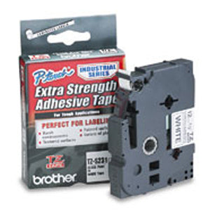 Tape TZ-S231 cinta para impresora de etiquetas