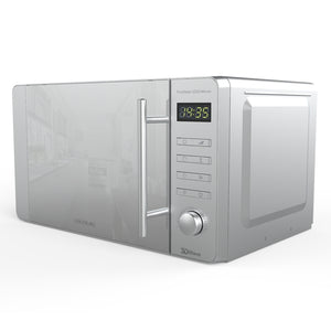 01532 microondas Plata Solo microondas Encimera 20 L 700 W