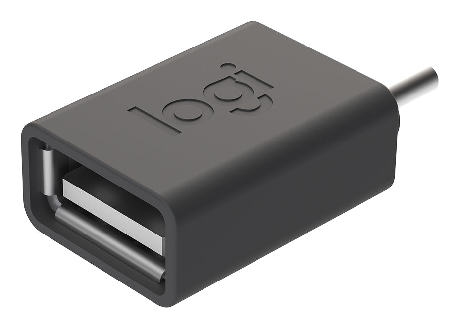 956-000005 cambiador de género para cable USB C USB A Grafito