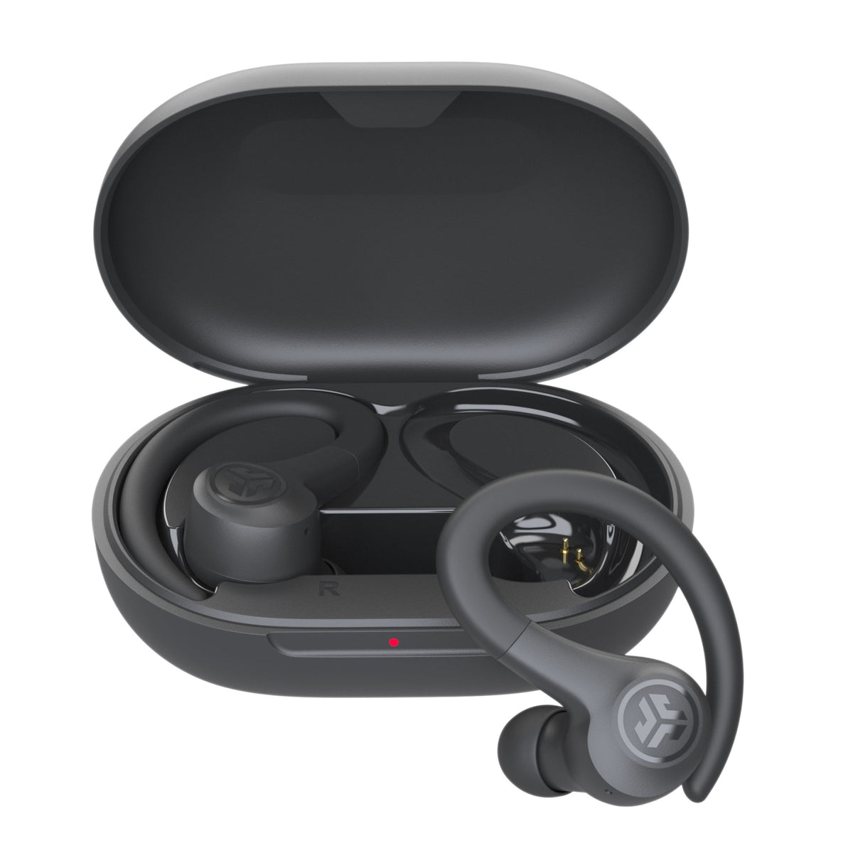 Go Air Sport True Wireless Auriculares True Wireless Stereo (TWS) gancho de oreja Deportes Bluetooth Grafito