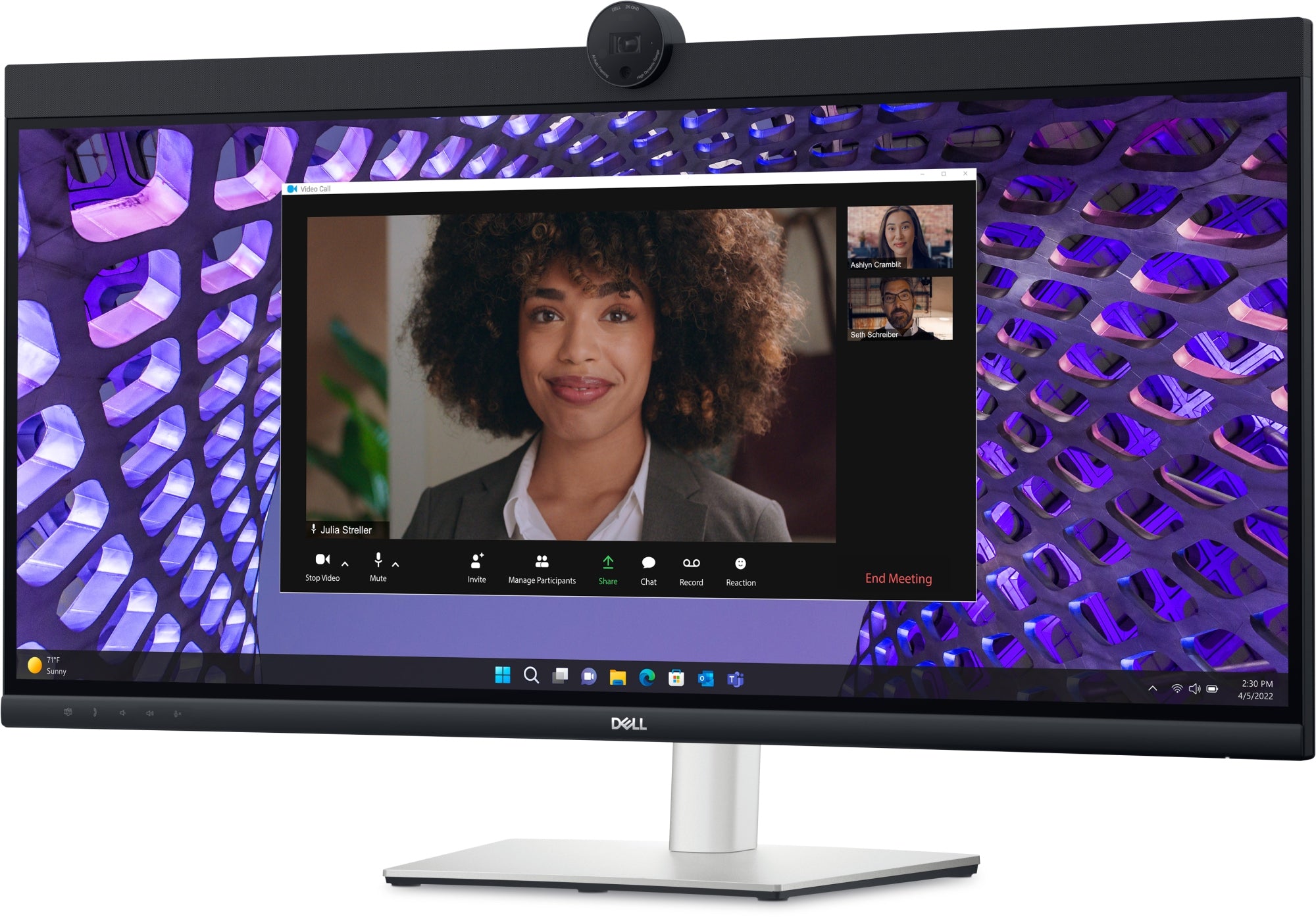 P Series P3424WEB pantalla para PC 86,7 cm (34.1") 3440 x 1440 Pixeles 4K Ultra HD LCD Negro