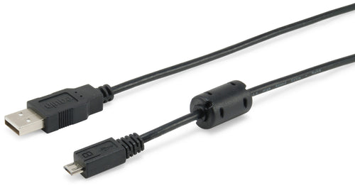 128551 Cable USB 2.0 Tipo A a Micro-B, 1,8 m , Negro