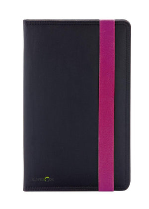LY015 funda para tablet 20,3 cm (8") Folio Negro, Púrpura