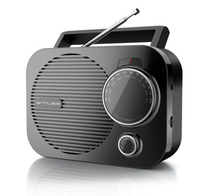 M-050 R radio Personal Analógica Negro