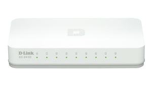 GO-SW-8E switch No administrado Fast Ethernet (10/100) Blanco