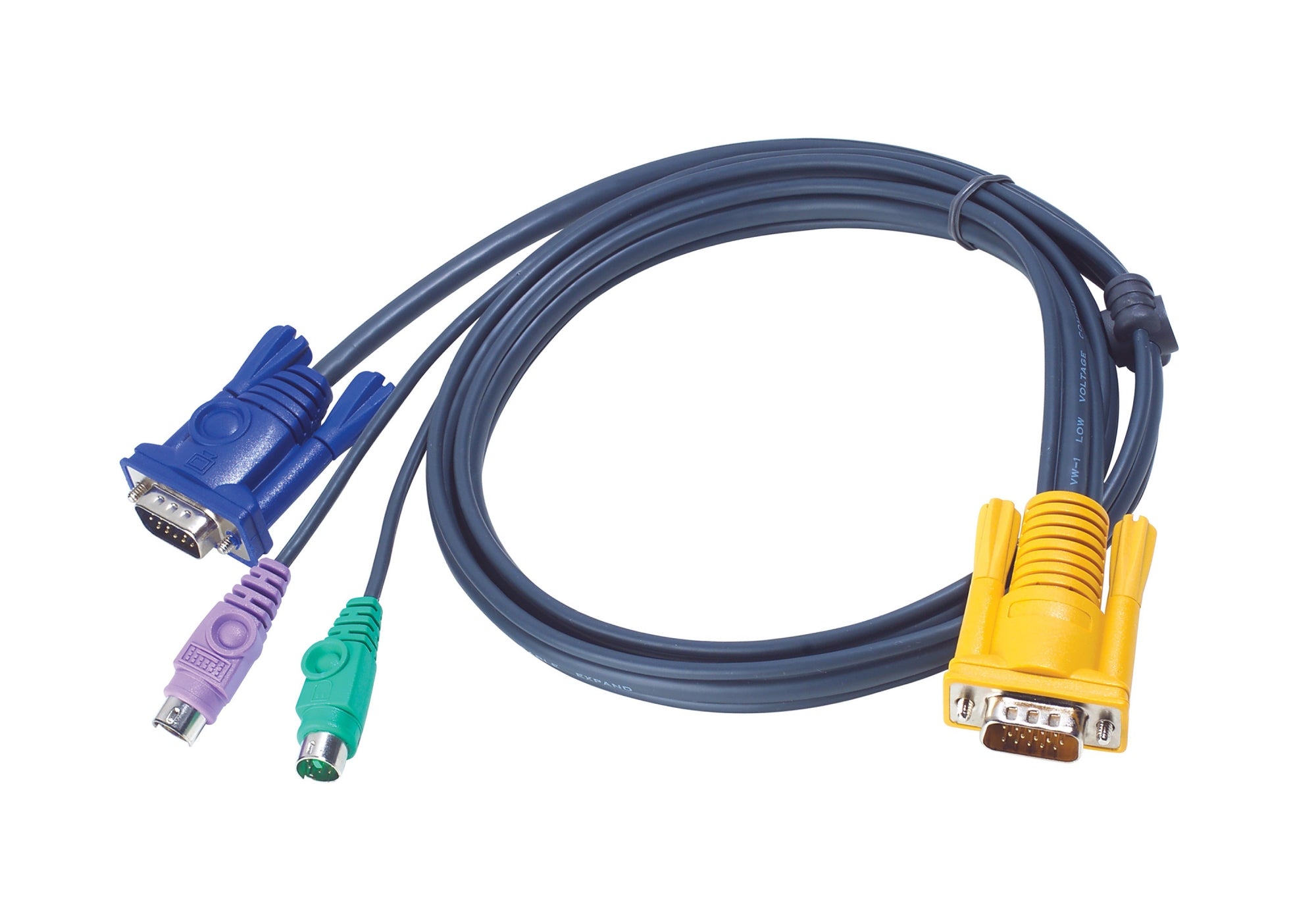 Cable KVM PS/2 con SPHD 3 en 1 de 3 m