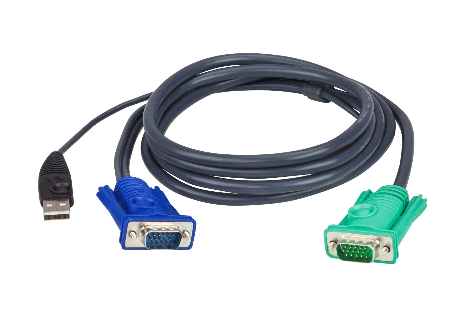 Cable KVM USB con SPHD 3 en 1 de 1,2 m