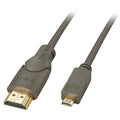 41353 cable HDMI 2 m HDMI tipo A (Estándar) HDMI tipo D (Micro) Negro, Oro