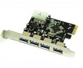 APPPCIE4P tarjeta y adaptador de interfaz Interno USB 3.2 Gen 1 (3.1 Gen 1)
