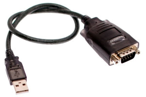 EW1116 cable de serie Negro 1,5 m USB 9 Sub-D