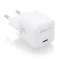 Cargador GaN 25W, 1xUSB-C PD3.0 QC4.0, Blanco