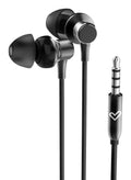 Metallized Auriculares Alámbrico Dentro de oído Llamadas/Música Negro