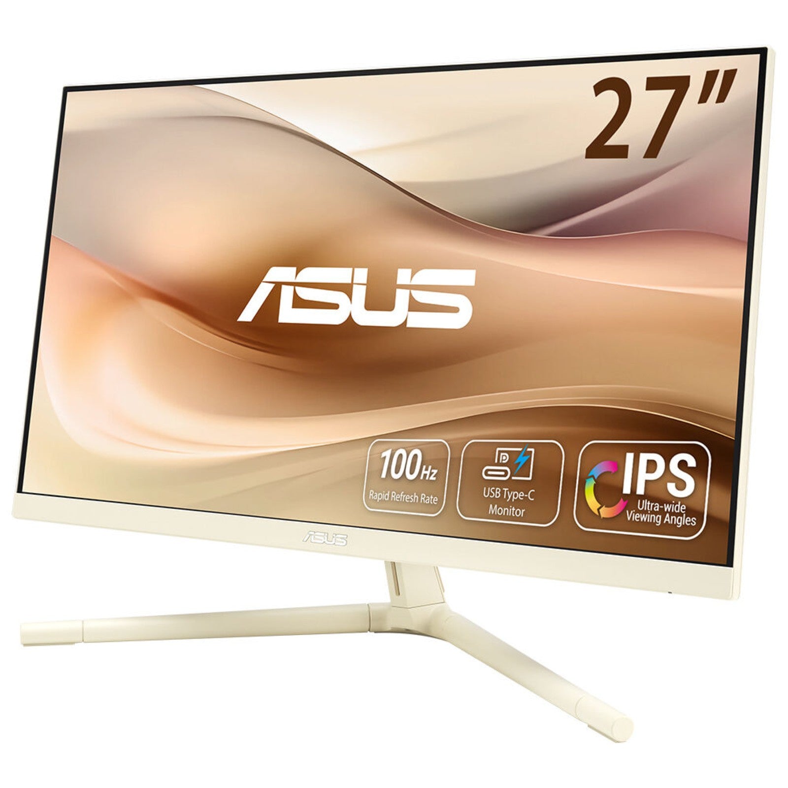 VU279CFE-M pantalla para PC 68,6 cm (27") 1920 x 1080 Pixeles Full HD LCD Beige
