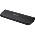 Docking Station USB 3.0 de 2 Monitores para Portátil - HDMI/DVI/VGA - Hub Ladrón 3x USB-A - GbE - Audio - Replicador de Puertos Universal USB-A - Win/macOS/ChromeOS - TAA