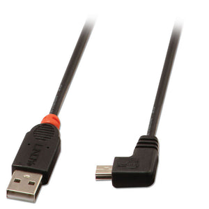 31970 cable USB USB 2.0 0,5 m USB A Mini-USB B Negro