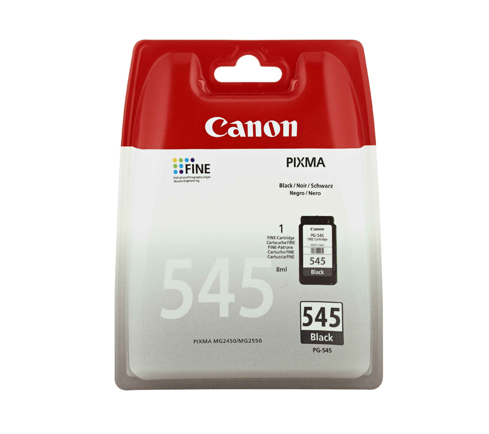PG-545 cartucho de tinta 1 pieza(s) Original Negro