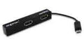APPHM4B hub de interfaz 480 Mbit/s Negro