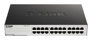 GO-SW-24G No administrado L2 Gigabit Ethernet (10/100/1000) 1U Negro