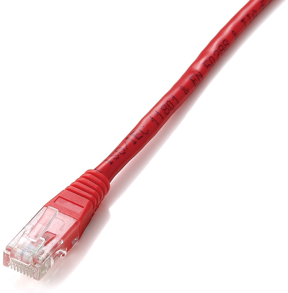 825424 cable de red Rojo 5 m Cat5e U/UTP (UTP)