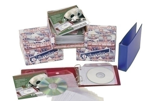 FUNDA CD/DVD IBERP. 130x130 SOL.2T P/10