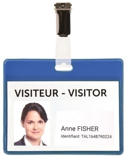 FUNDA DIST. TARIFOLD PVC PINZA AZ P/25