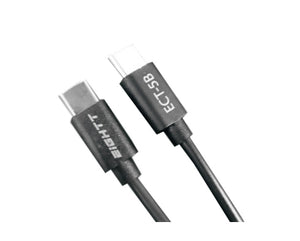 ECT-5B cable USB 1 m USB C Negro