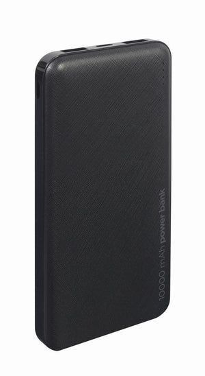 PB10-02 batería externa Polímero de litio 10000 mAh Negro
