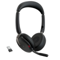 Jabra Evolve2 65 Flex estereo USB-A Negro