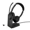 Jabra Evolve2 55 MS Stereo con Soporte de carga