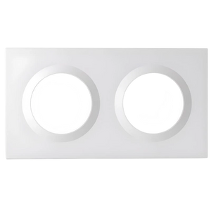SONOFF EF2G Blanco - Marco doble para interruptores inteligentes de pared