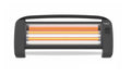 PR-2 SLIM Negro 1200 W Calefactor eléctrico de cuarzo