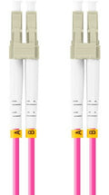 FO-LULU-MD41-0005-VT Cable de fibra óptica e InfiniBand 0,5 m LC LC/UPC Violeta
