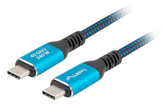 CA-CMCM-45CU-0015-BK cable USB USB 3.2 Gen 2 (3.1 Gen 2) 1,5 m USB C Negro, Azul