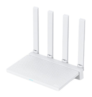 AX3000T router inalámbrico Gigabit Ethernet Doble banda (2,4 GHz / 5 GHz) Blanco