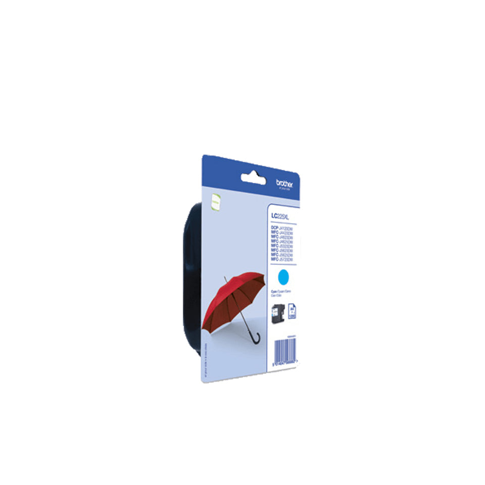 LC225XLCBP cartucho de tinta 1 pieza(s) Original Cian