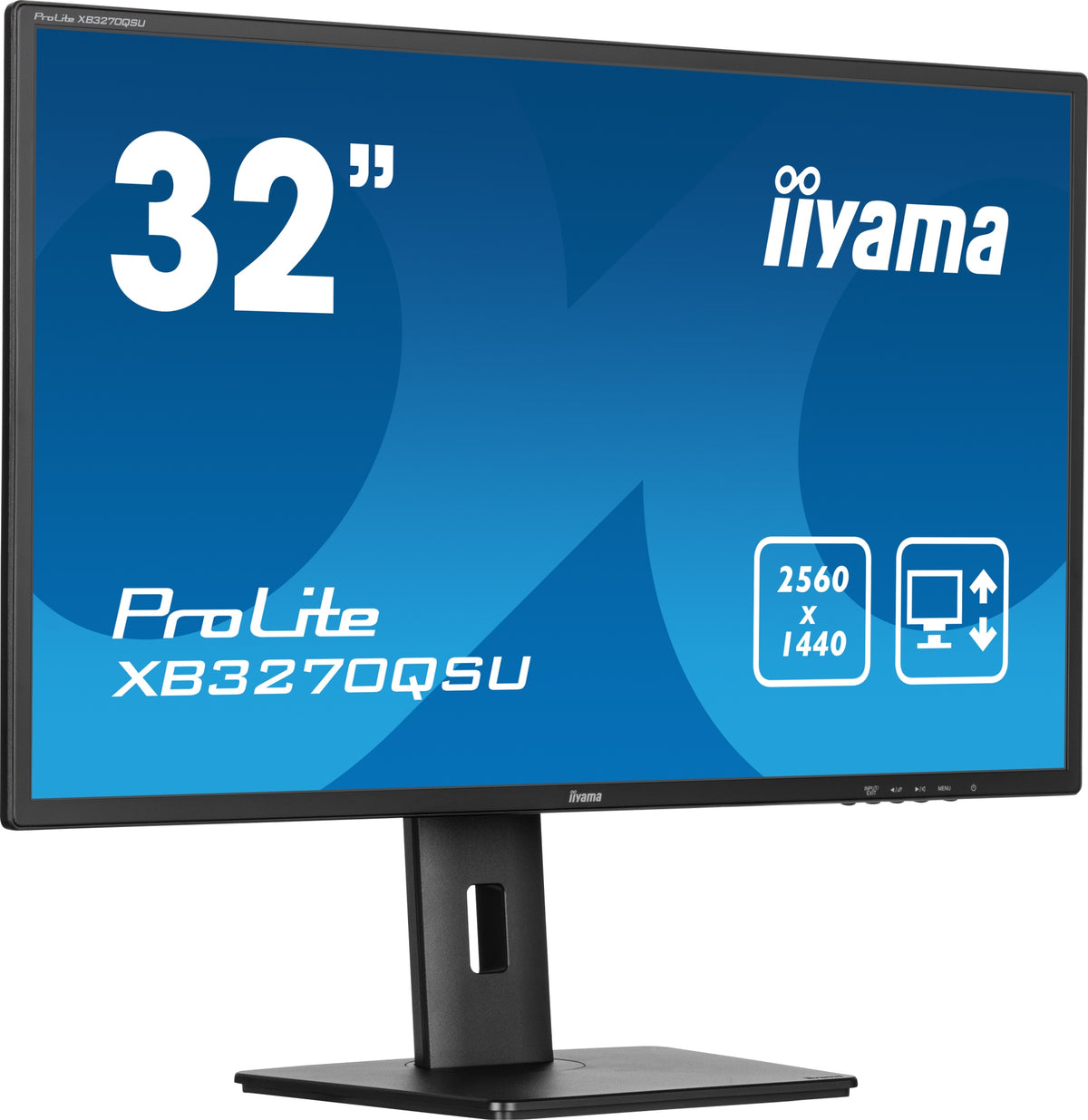 ProLite XB3270QSU-B1 pantalla para PC 80 cm (31.5") 2560 x 1440 Pixeles Quad HD LED Negro