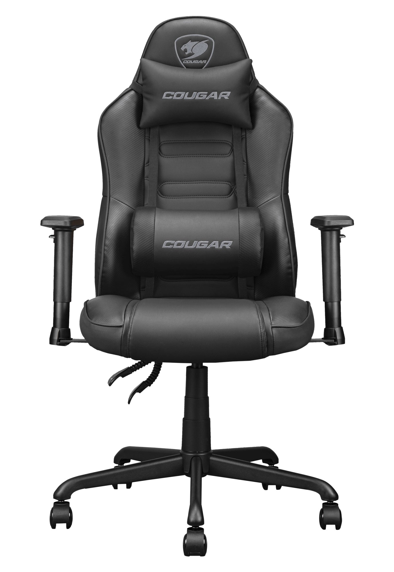 Fusion S Black Silla para videojuegos de PC Asiento acolchado Negro