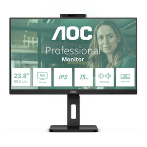 24P3QW pantalla para PC 60,5 cm (23.8") 1920 x 1080 Pixeles Full HD Negro