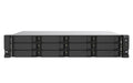 TS-1273AU-RP-8G servidor de almacenamiento NAS Bastidor (2U) Ryzen Embedded V1500B 8 GB DDR4 0 TB QNAP QTS Aluminio, Negro