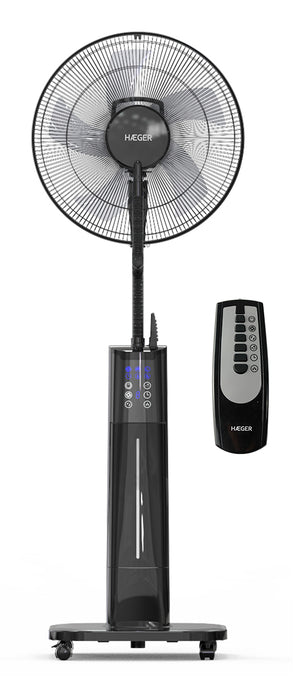HF-18R.002A ventilador Negro