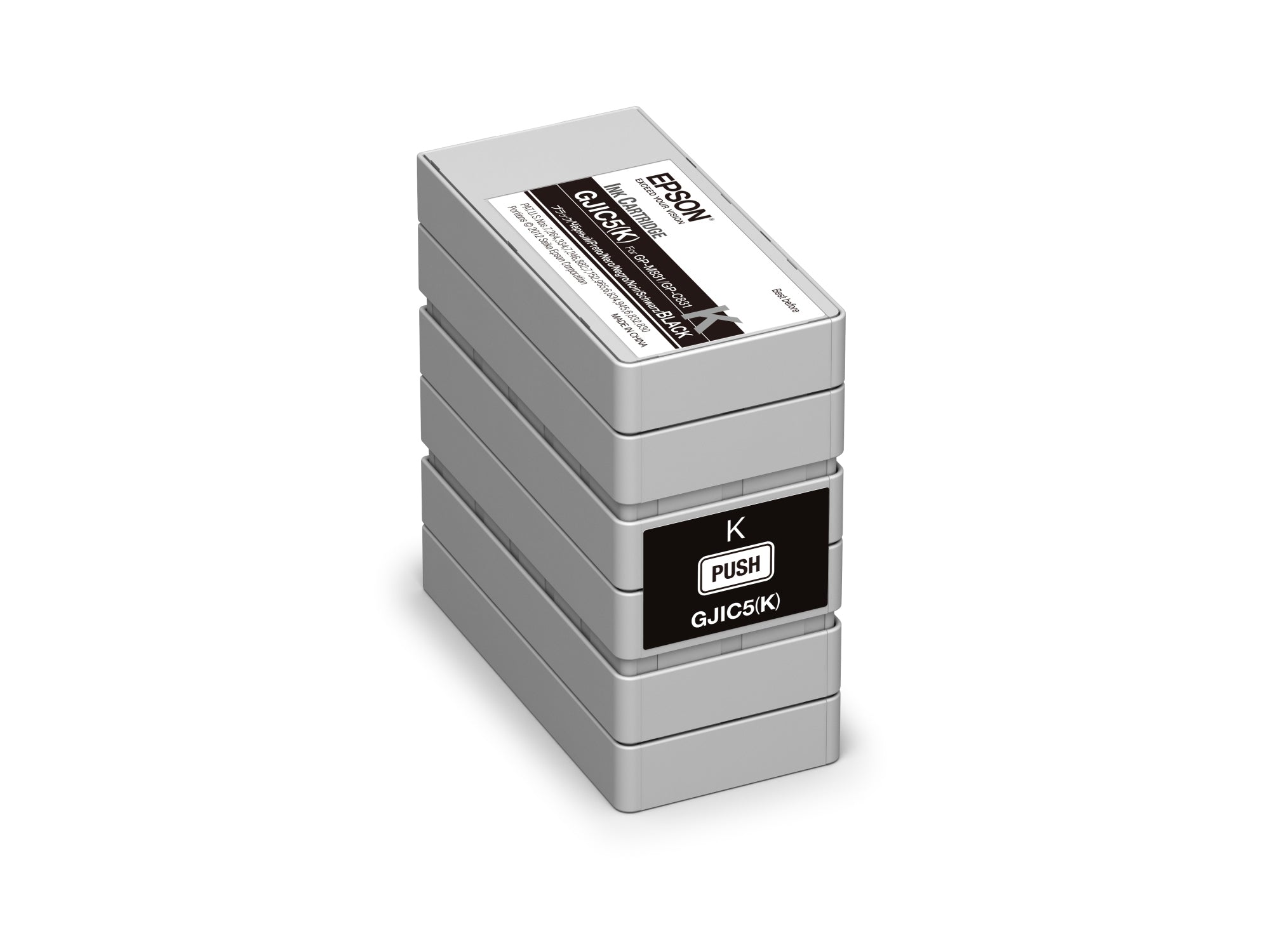 GJIC5(K): Ink cartridge for ColorWorks C831 and GP-M831 (Black)