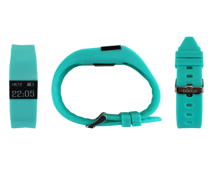 PULSERA SMART TURQUESA + PULSOMETRO BILLOW