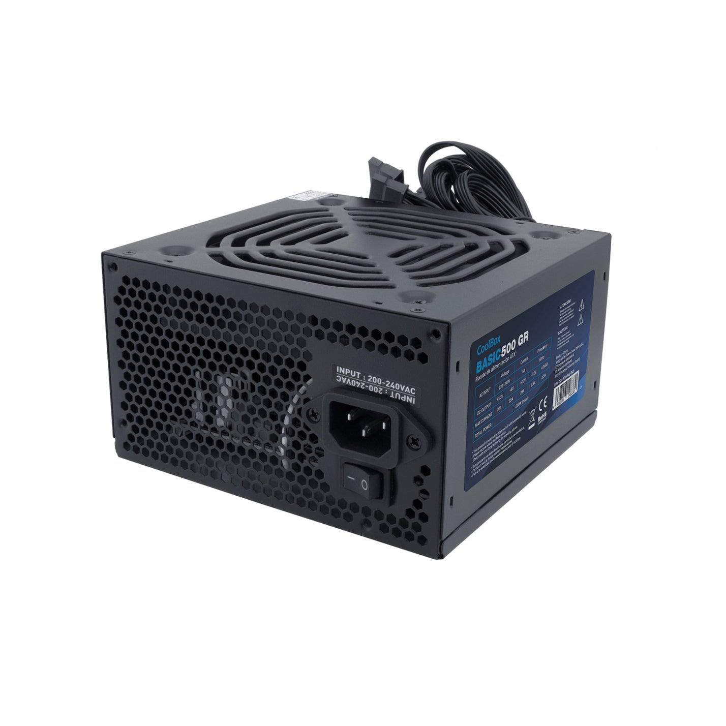 FUENTE DE ALIMENTACION ATX BASIC 500GR 500W