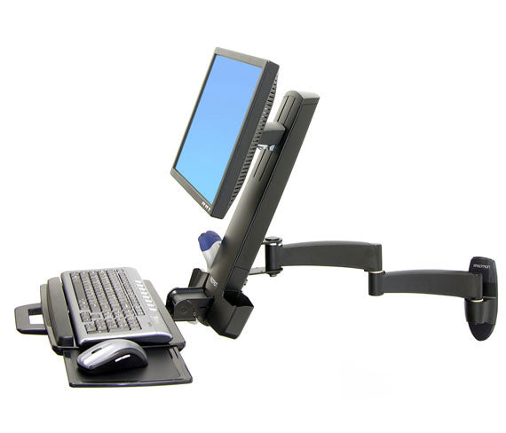 200 Series Combo Arm 61 cm (24") Negro Pared