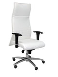 Sillón Albacete similpiel blanco