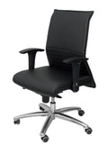 Sillón Albacete confidente piel negro hasta 160 kg